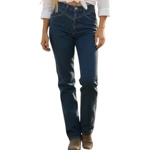 Vintage Rockies 15/16 x 34 90s Western Dark Denim Jeans